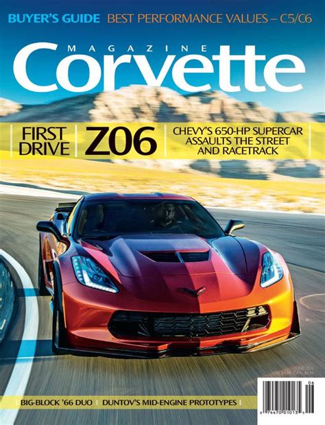 The magazine IMO, has become somewhat repetitive from issue to issue. . Corvette magazine